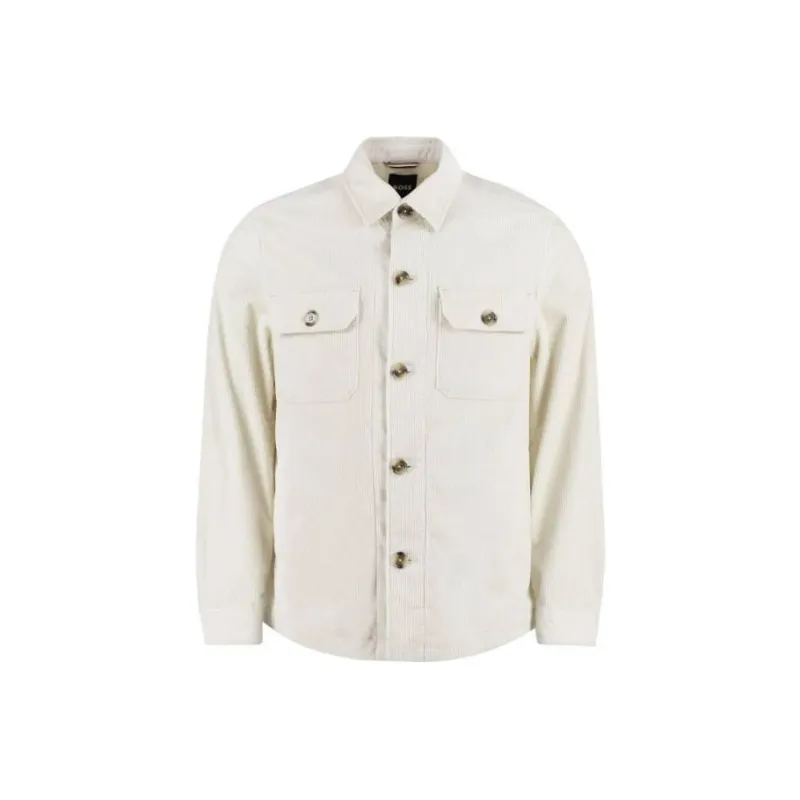HUGO BOSS Cotton Shirt Jacket-0