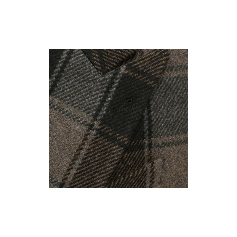 DRIES VAN NOTEN Coats Men Dark Green-4