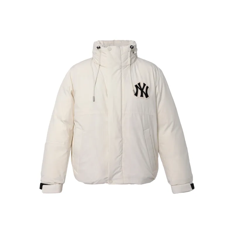 MLB Basic Series Down Jacket Cropped Men's White-0