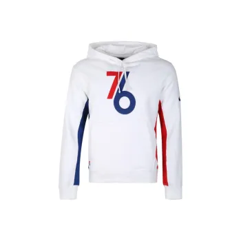 Nike x NBA AS PHI M NK HOODIE PO COURTSID Sweatshirt Men's White