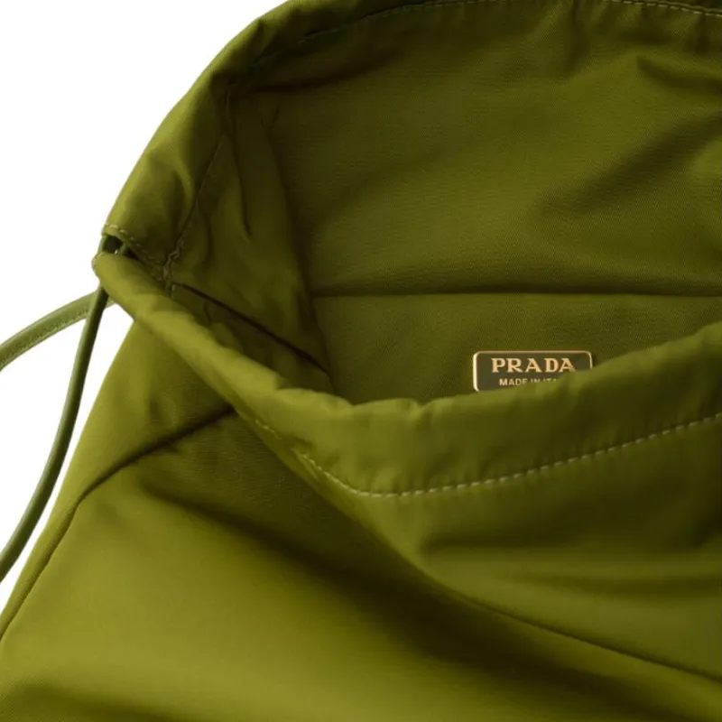 PRADA Re Nylon Recycled Nylon Travel Storage Bag Women's Ivy Green-3