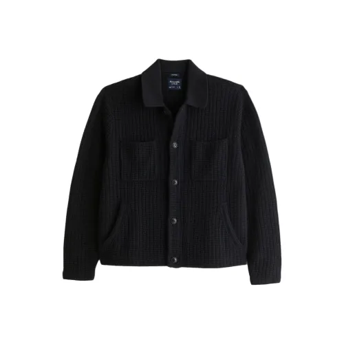 Abercrombie＆Fitch Jackets Men Black
