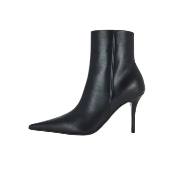 AMINA MUADDI Barbara Ankle Boots 9cm Women's Black