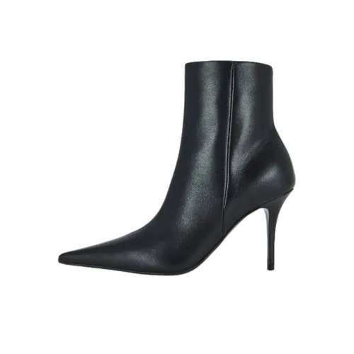 AMINA MUADDI Barbara Ankle Boots 9cm Women's Black