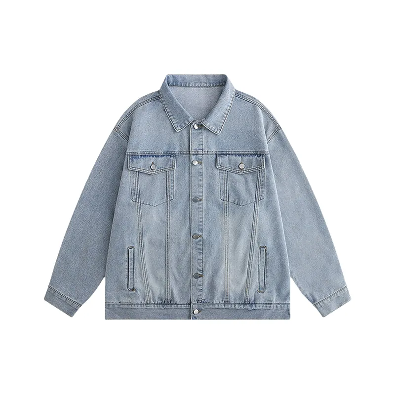 WKOOG Denim Jacket Unisex Yellow Mud-6