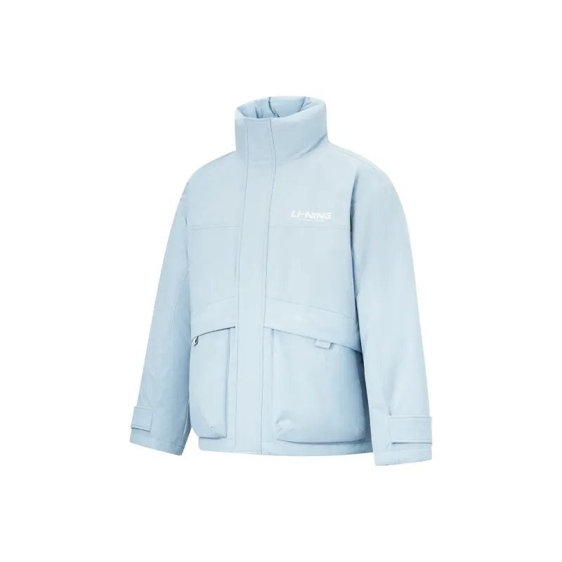 LiNing Fondue Down Series Down Jacket Unisex Mist Blue-0