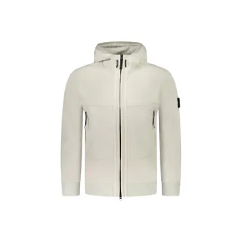 STONE ISLAND Zip Up Hooded Jacket