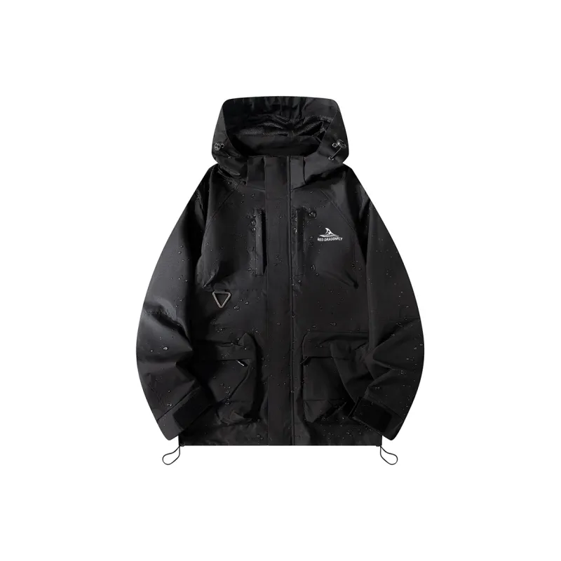 RED DRAGONFLY Urban Living/Travel/Commuting Waterproof And Windproof To Keep Warm Windbreaker Jacket Unisex-0