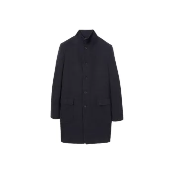 Loro Piana Coats Men Black