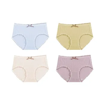 PLANDOO Underpants Women's 4 Pack