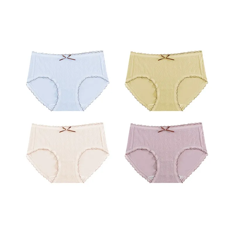 PLANDOO Underpants Women's 4 Pack-0