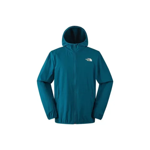 THE NORTH FACE Breathable Water Resistant Windproof Sun Protection Clothing Men's Blue