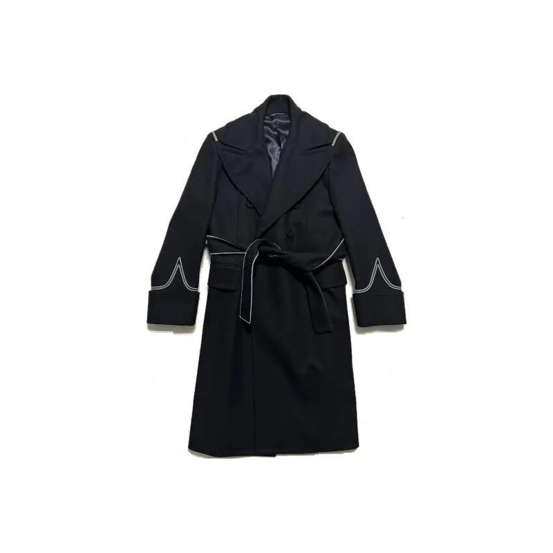 DIOR Coats Men Black-0