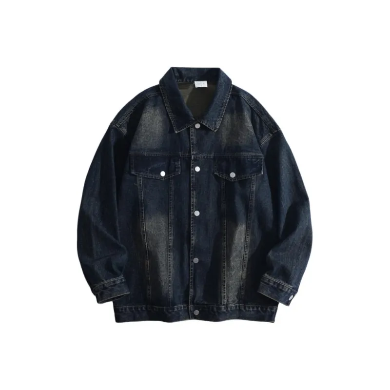 TESTUNG Denim Jacket Unisex Blue-0