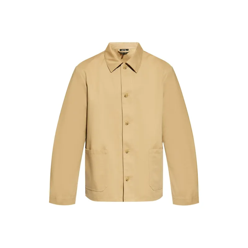 A.P.C Buttoned Oversized Shirt-0