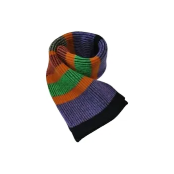 Paul Smith Wool Knit Scarves Unisex Multicolor