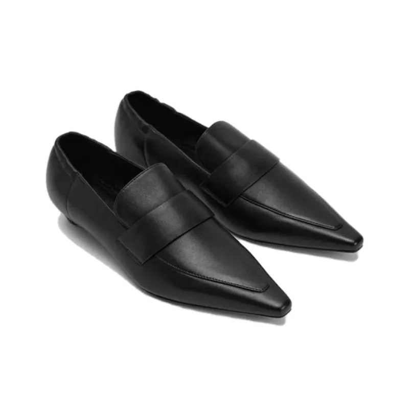 URBAN REVIVO Casual Single Shoes Women's Black-2