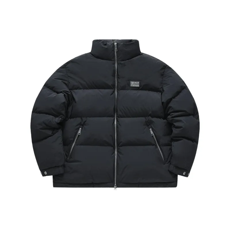 Beams X FILA Down Jackets Men Black-0