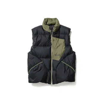 NANGA MAZENO RIDGE VEST Unisex Black