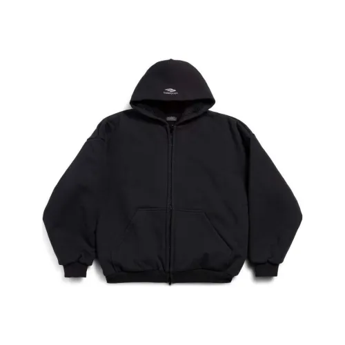 Balenciaga 3B Sports Icon Outerwear Zip Up Hoodie