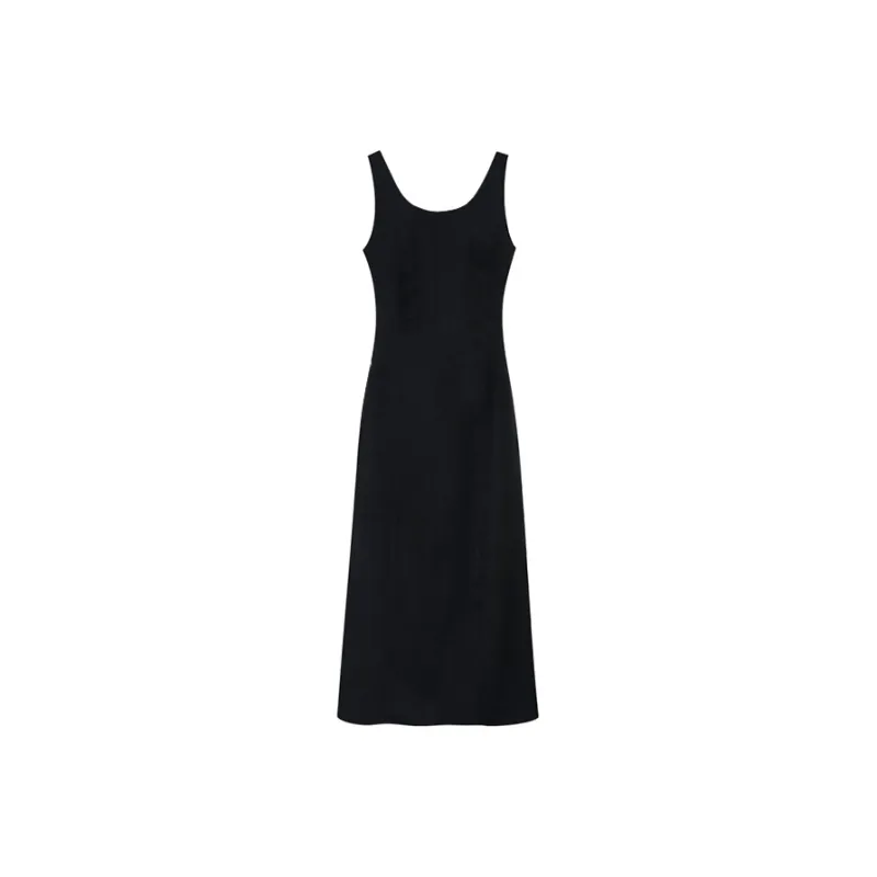 PAZZO Sleeveless Dress Women's Ink Blue Black-1