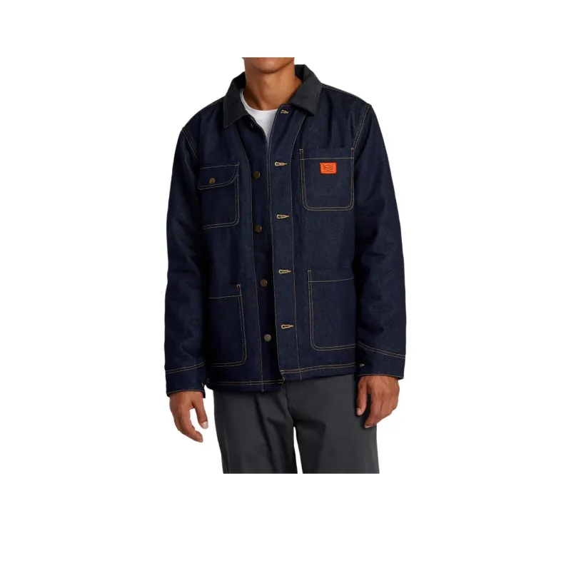 RVCA FW24 Denim Jacket Men's Blue-0