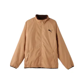 PUMA FW/AW24 Velvet feel Coat Men's Desert Yellow Tan