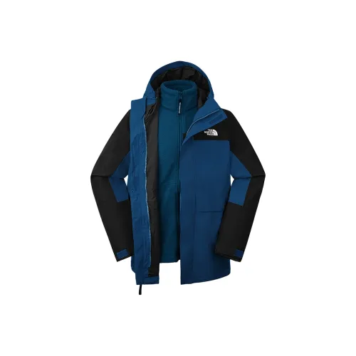 THE NORTH FACE City Outdoor Collection Windbreaker Jackets Unisex Cosmic Black Dark Blue Multicolor