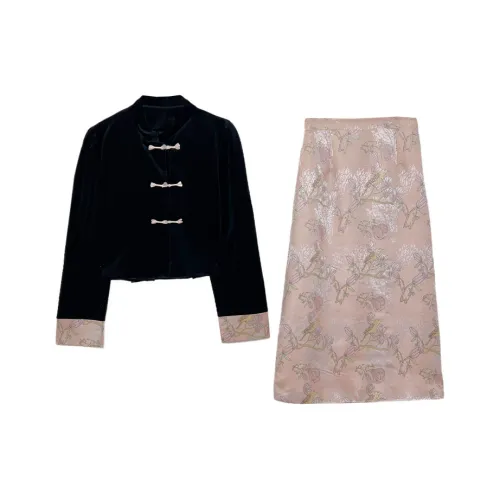 Icicofficial Two Piece Skirt Sets Women's