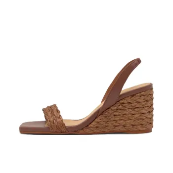 Castañer Barby One Strap Sandals 8cm Women's Brown