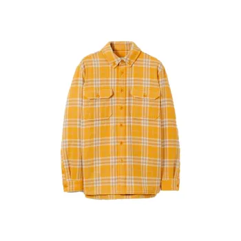 Burberry Check Pattern Buttoned Shirt Jacket