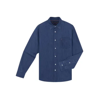 Tommy Hilfiger Denim Jacket Men's Dark Denim Blue