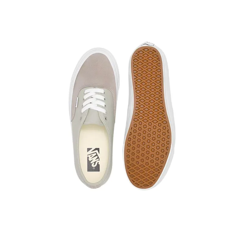Vans Premium Authentic Anti Slip Wear Resistant Low Top Skateboard Shoes Unisex Gray-3