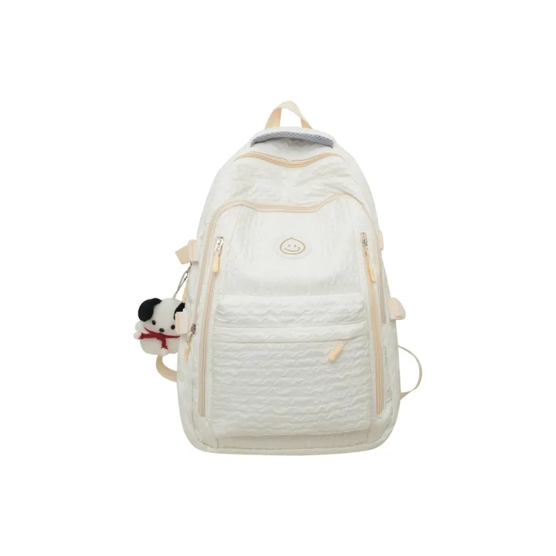 Alcohol Dragon Nylon Backpack Women's Multicolor-3