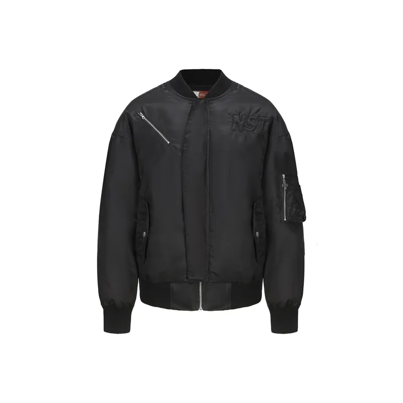 NSTNEW START Puffer Jacket Unisex Black-0
