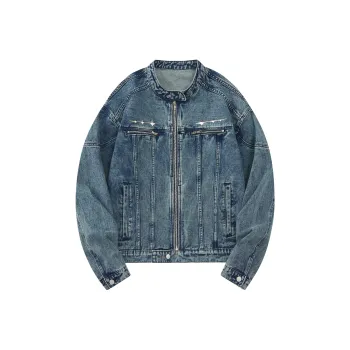 FAKE VINTAGE Denim Jacket Unisex