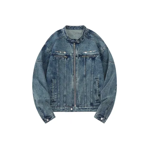 FAKE VINTAGE Denim Jacket Unisex