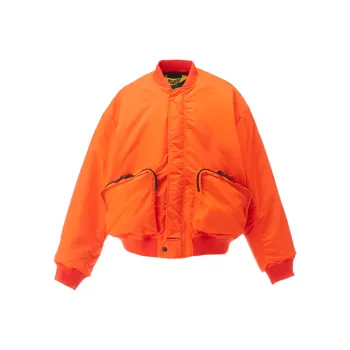 Onitsuka Tiger BOMBER JACKET Jackets & Coats Unisex Orange