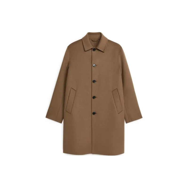 ARKET Coats Men Dark Camel-0