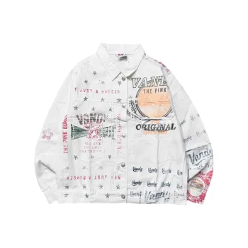 Vandy The Pink Jackets Coats Unisex White