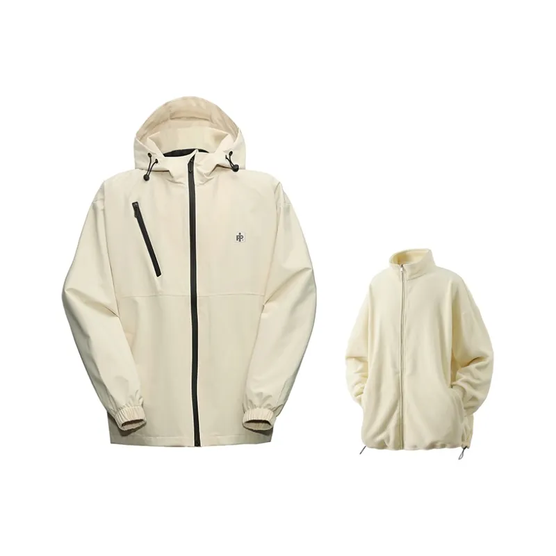 FAX FOR FMACM Jackets Coats Unisex Cream Green-2