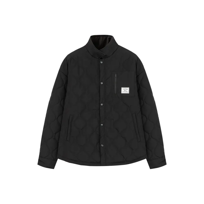 Yvette Puffer Jackets Unisex Black-0