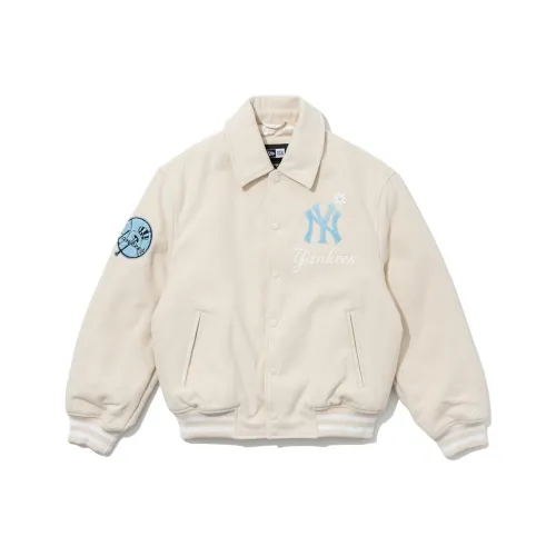 New Era Jackets Unisex Ecru