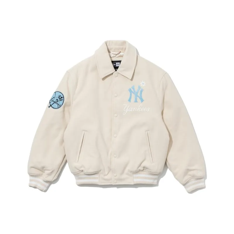New Era Jackets Unisex Ecru-0