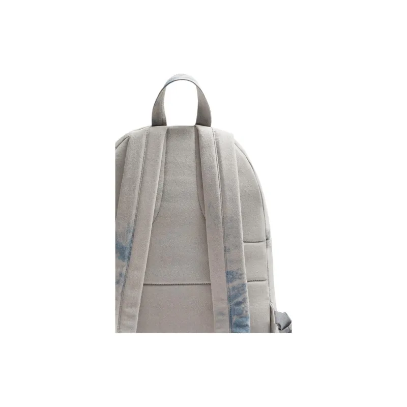 ZARA Cotton And Polyester Blend Backpack Medium Size Men's Blue-2