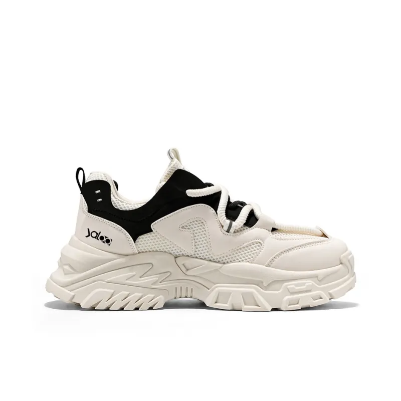 Yalu Preferred Slip Resistant, Abrasion Resistant, Breathable, Lightweight Low Top Chunky Sneakers Men's-7