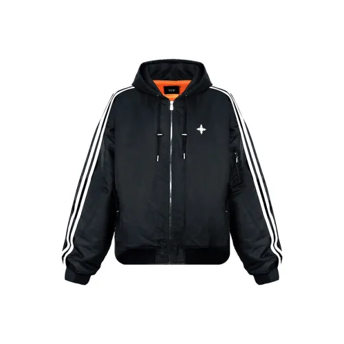 YLDP Jackets & Coats Unisex Black