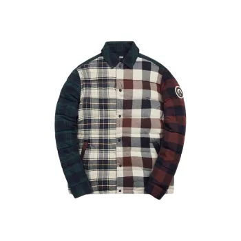 KITH Plaid Mix Ludlow Button Down