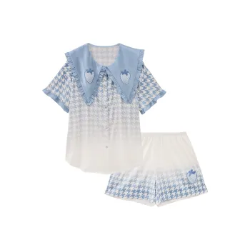 Qiao Ni Tong Pajama Set Women's Image Color