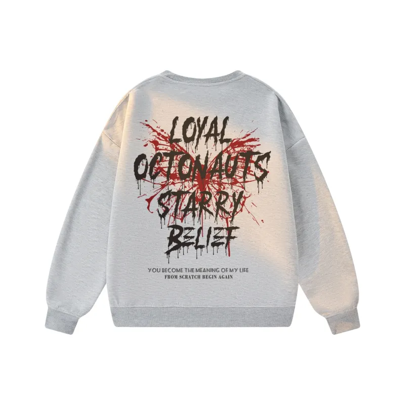 Small Columns Under The Sea Sweatshirt Unisex-30